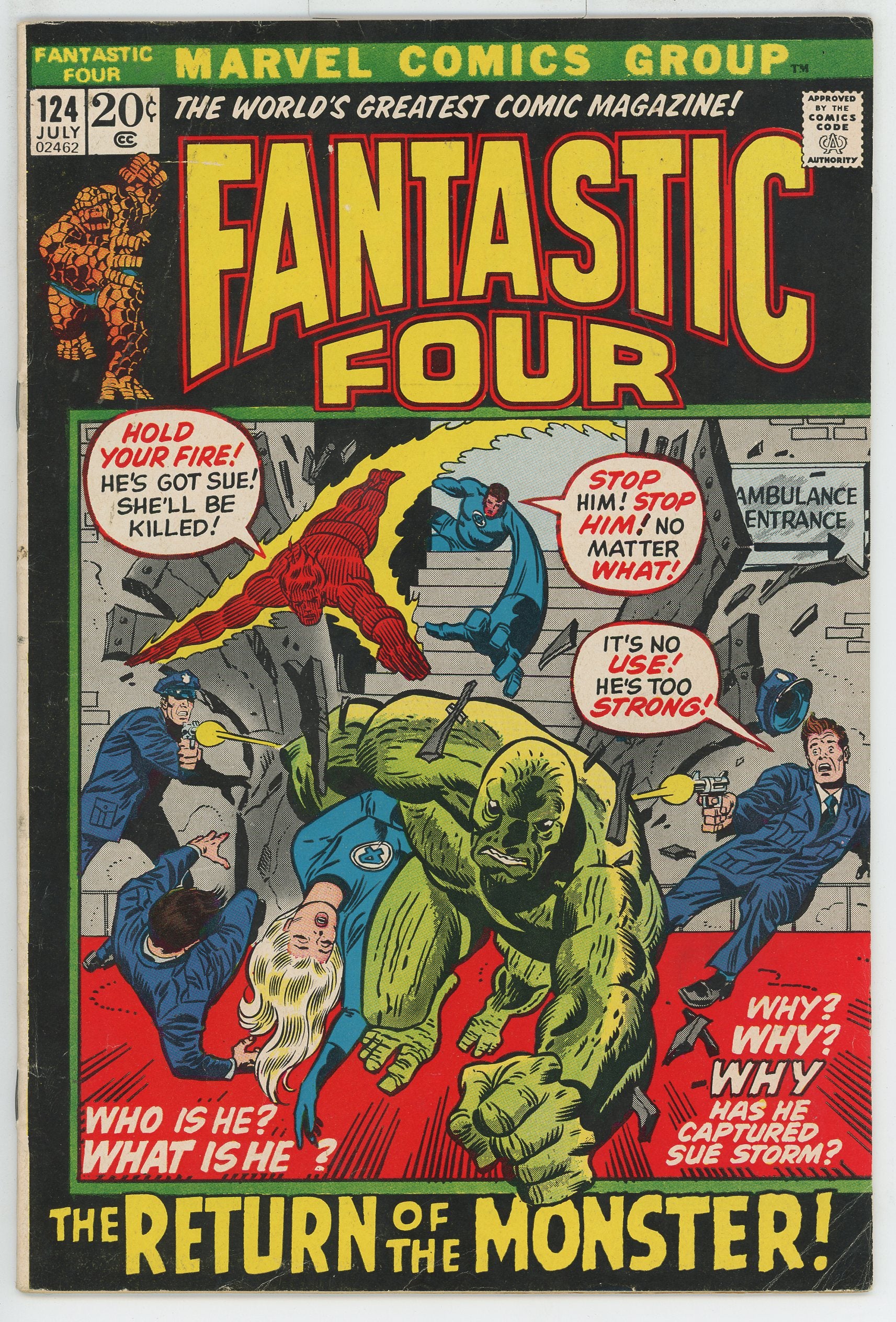 Fantastic Four Vol.1 #124
