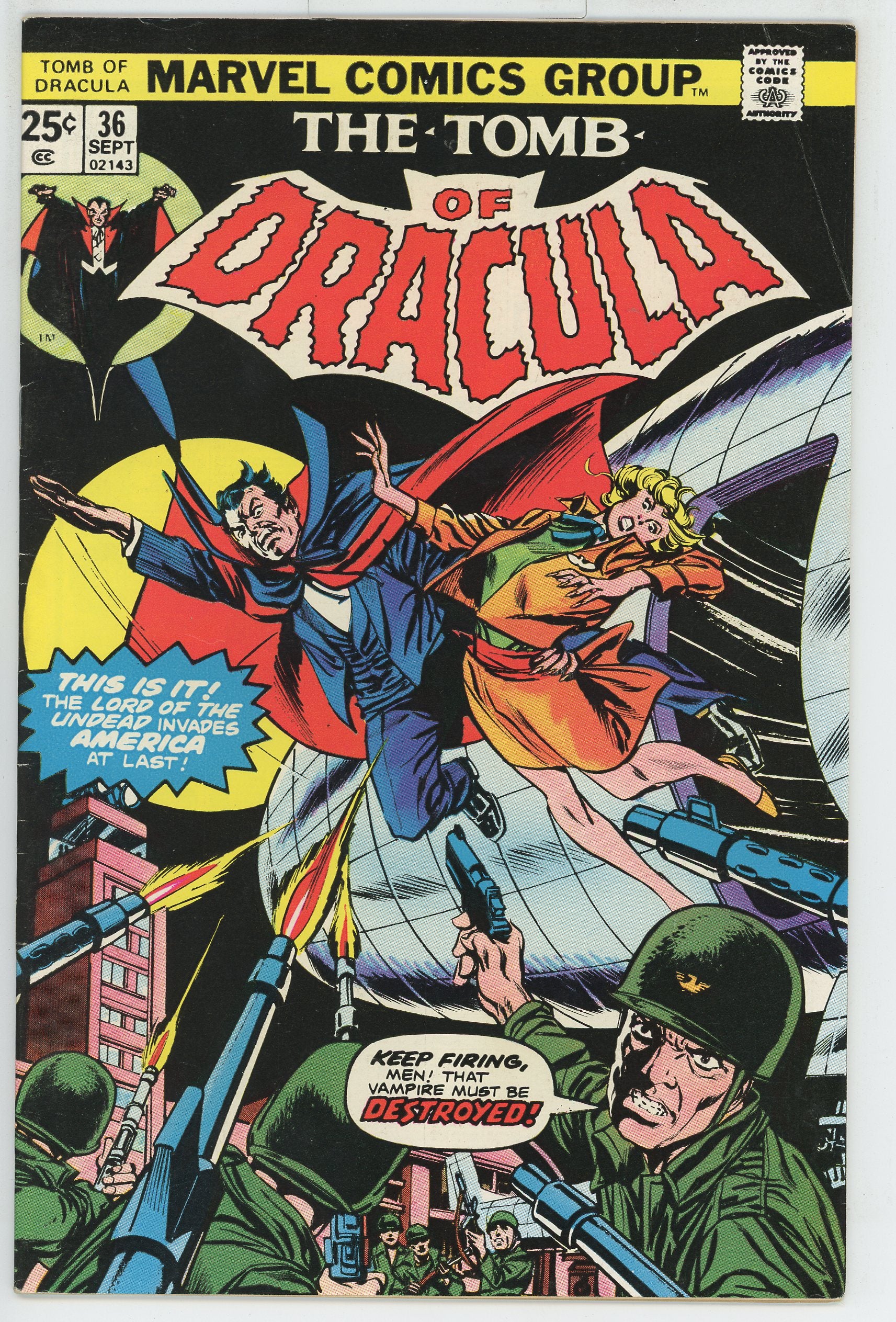 Tomb of Dracula Vol.1 #36