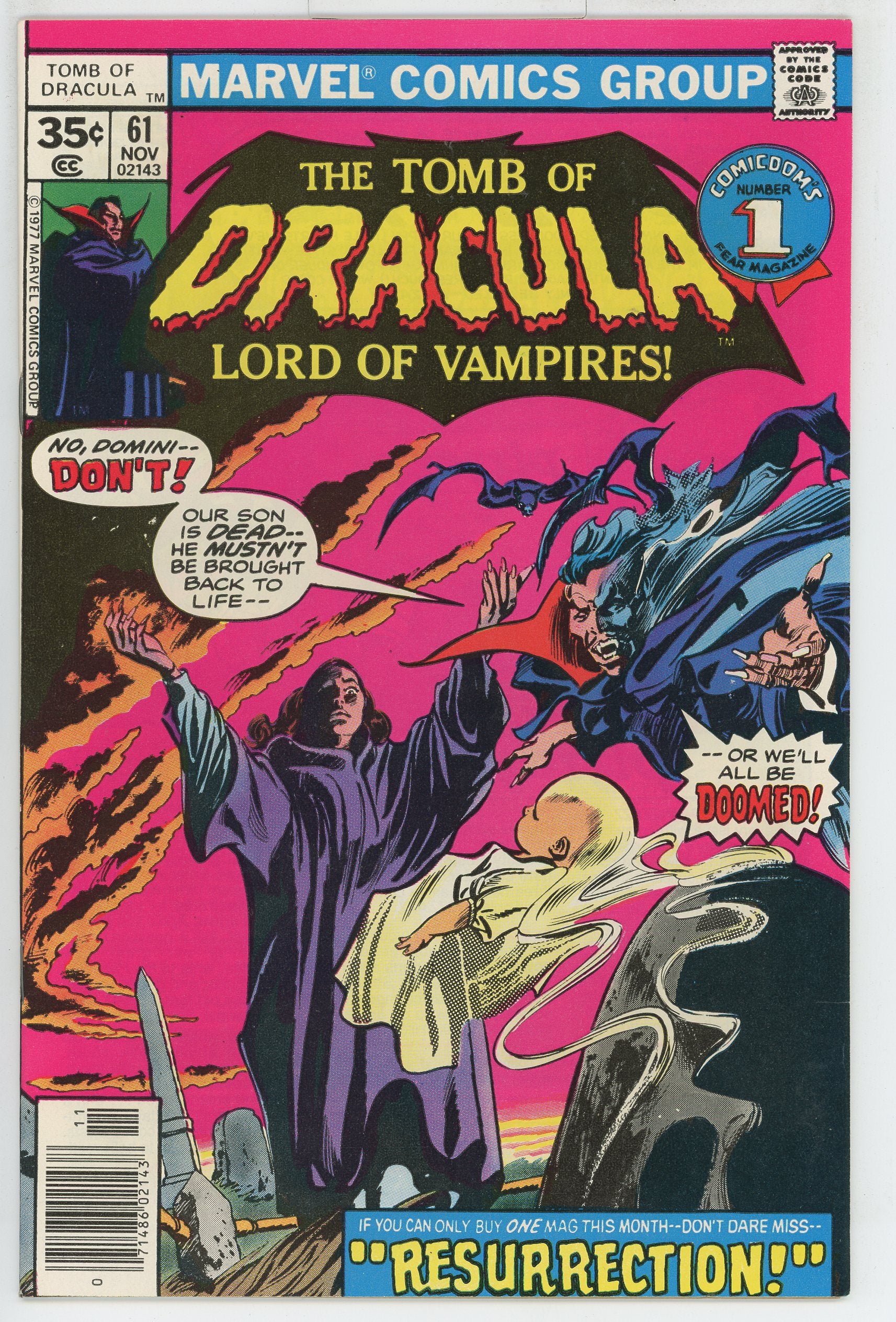 Tomb of Dracula Vol.1 #61