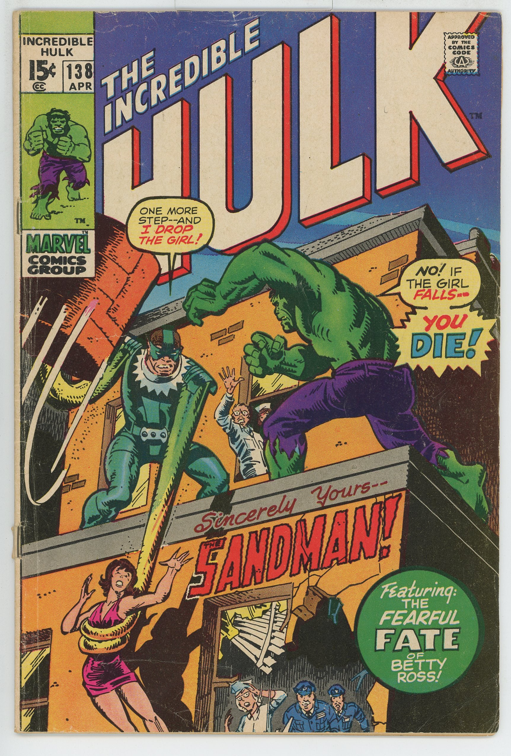 Incredible Hulk Vol.1 #138