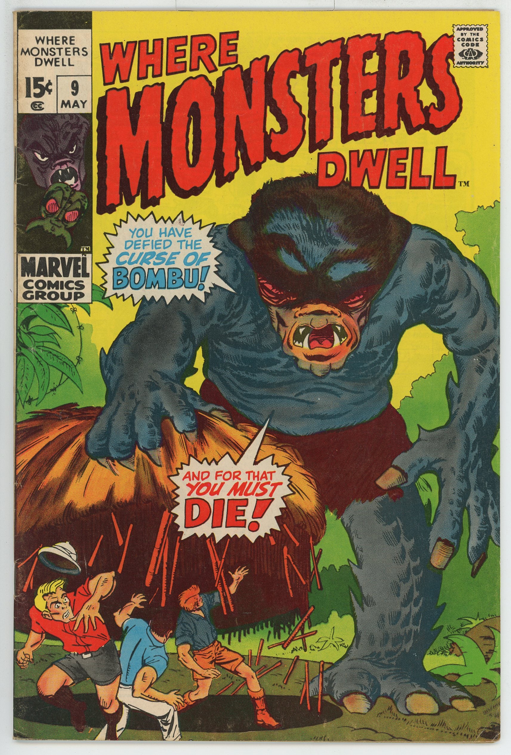 Where Monsters Dwell (1970) #9