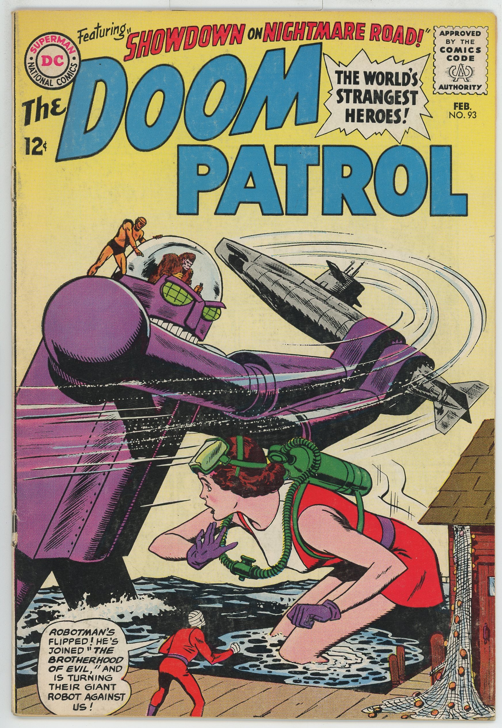 Doom Patrol Vol.1 #93