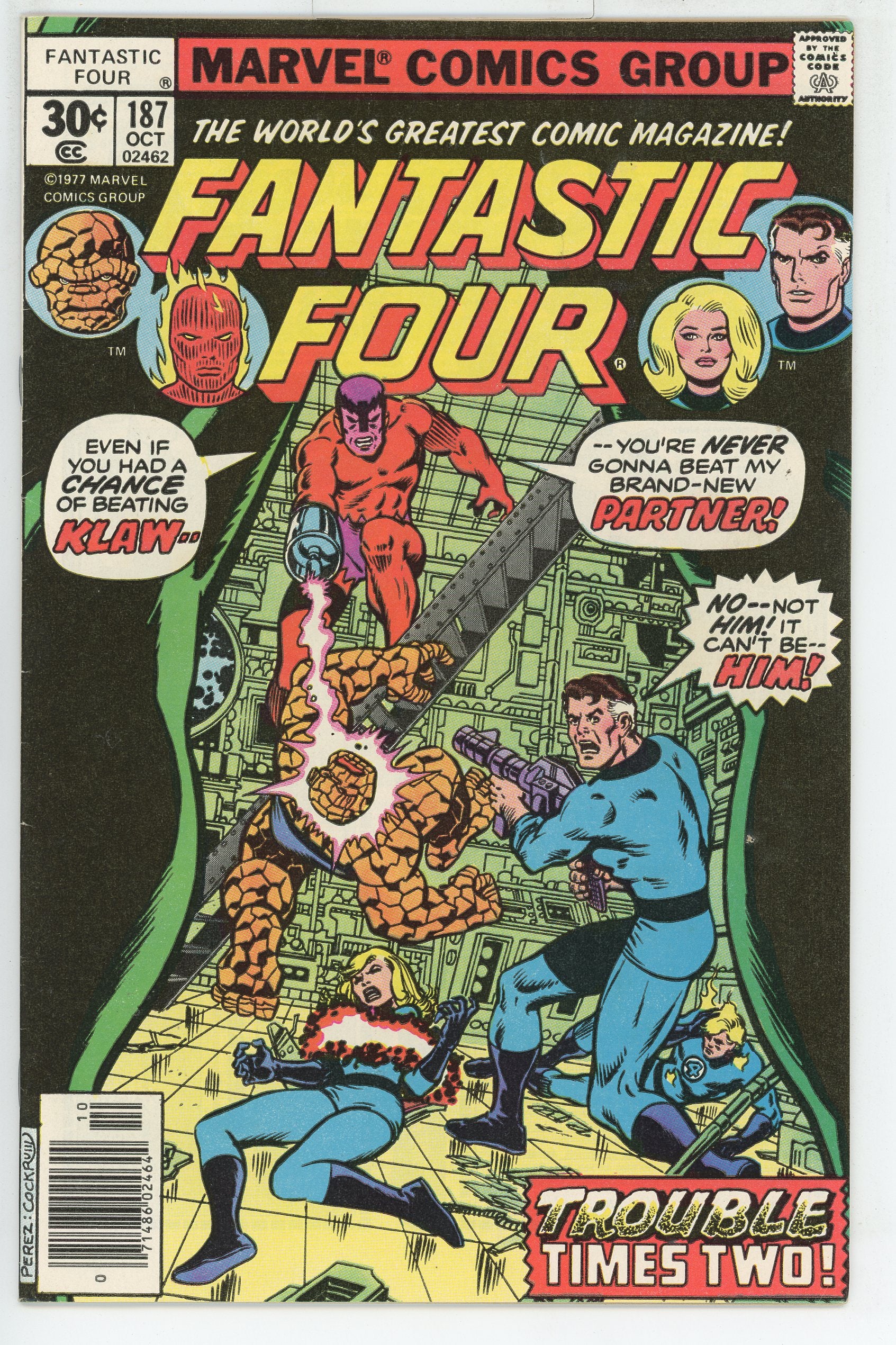 Fantastic Four Vol.1 #187