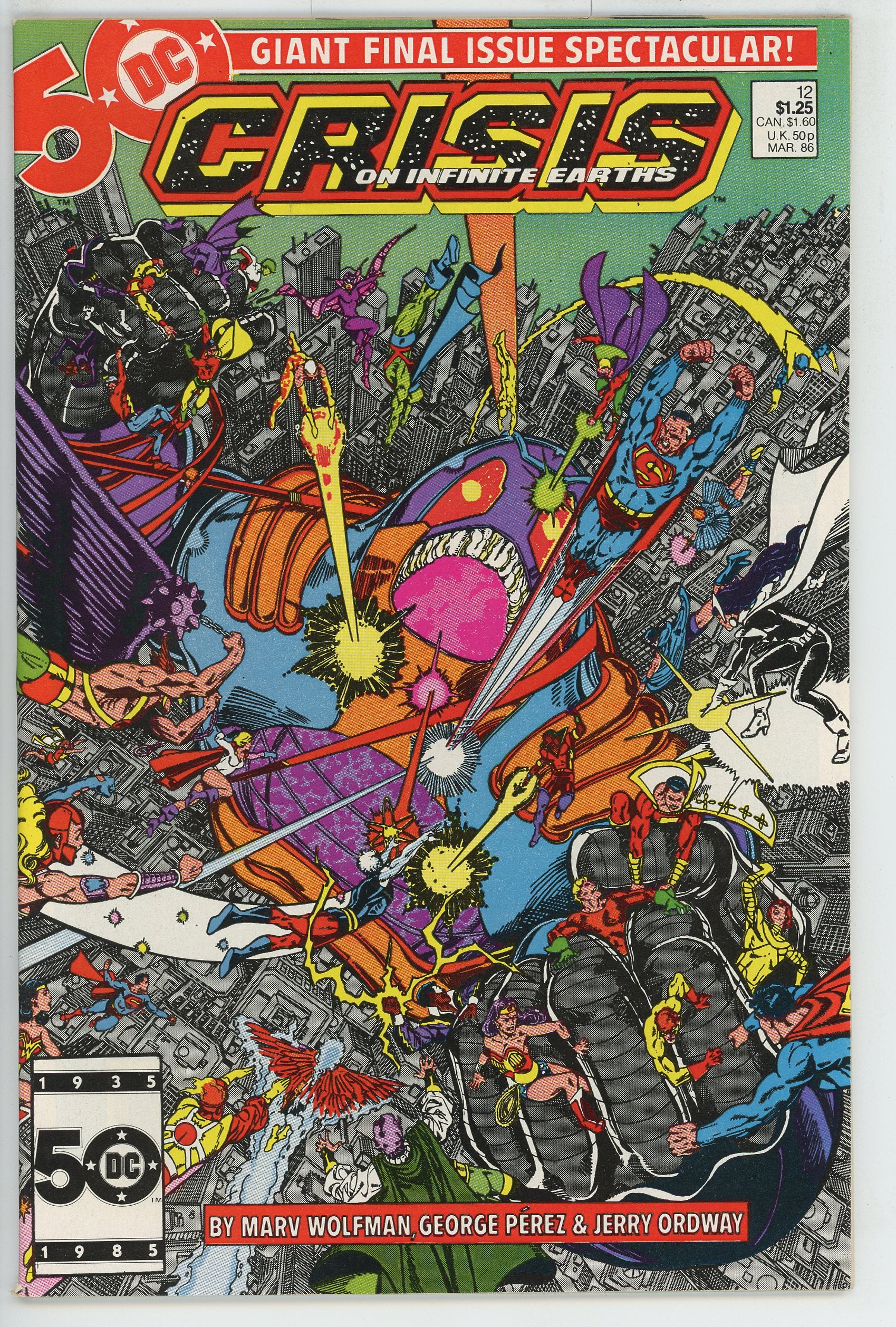 Crisis on Infinite Earths (1985) #12