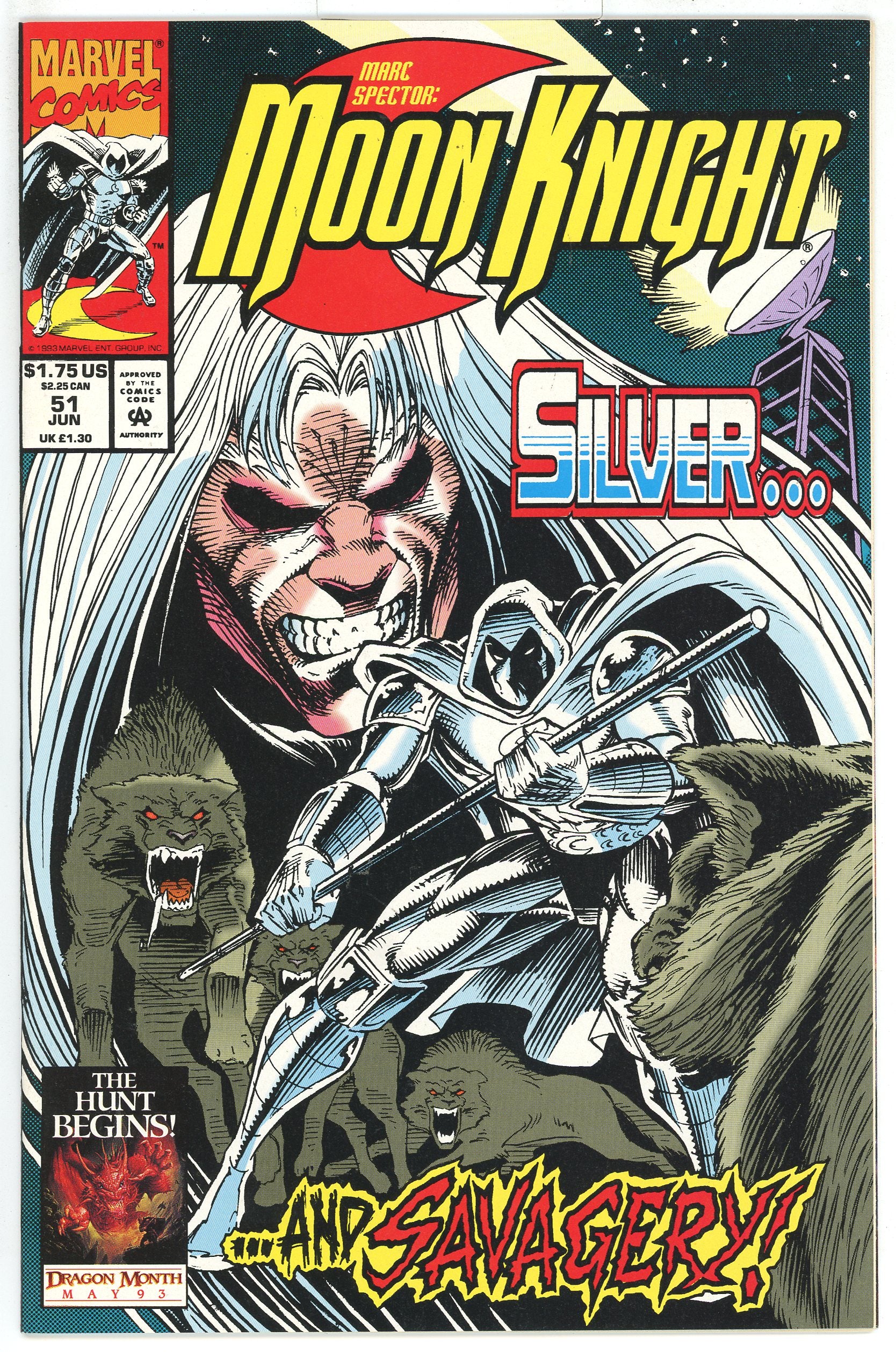 Marc Spector Moon Knight (1989) #51