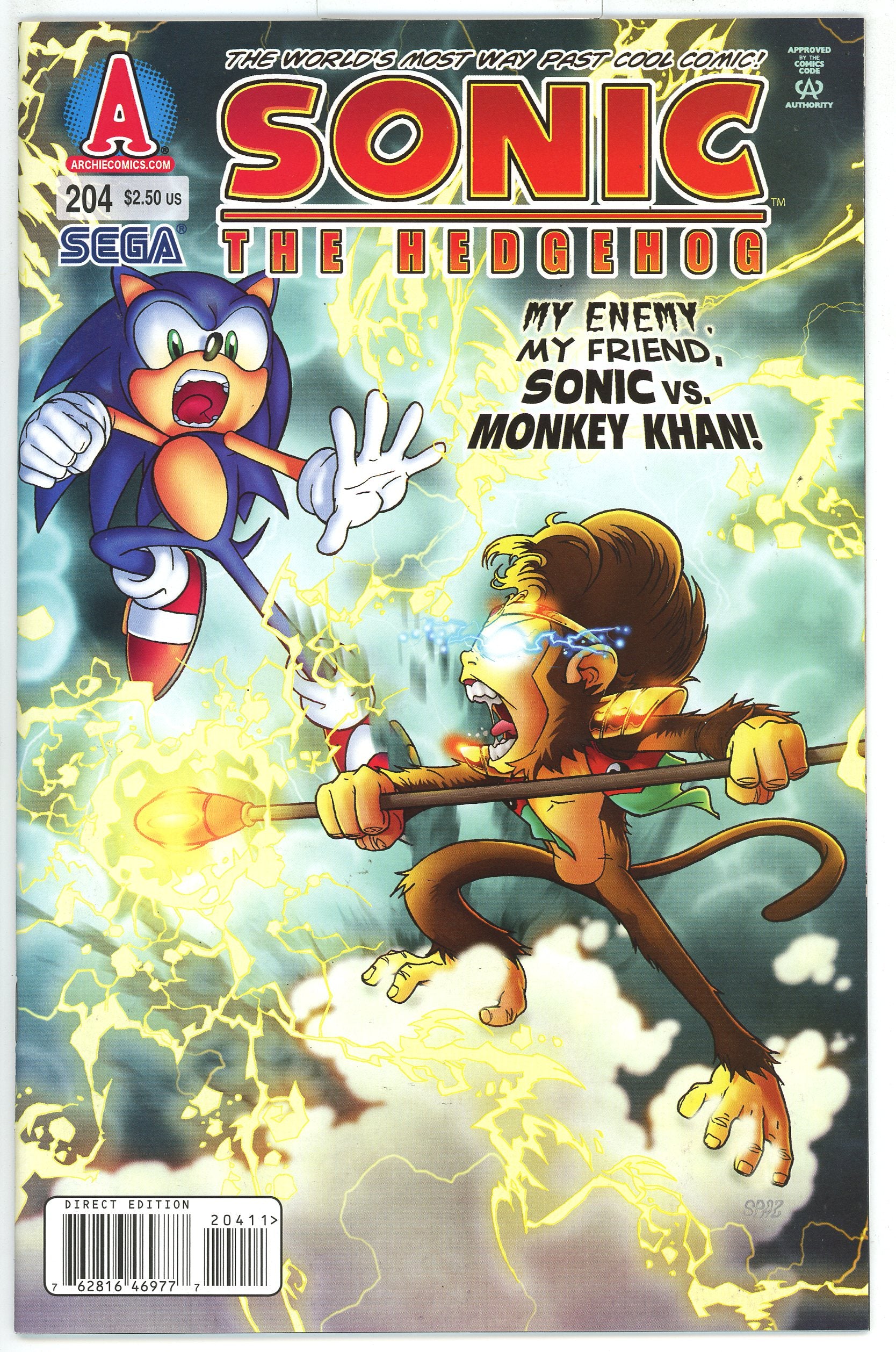 Sonic the Hedgehog (1993) #204