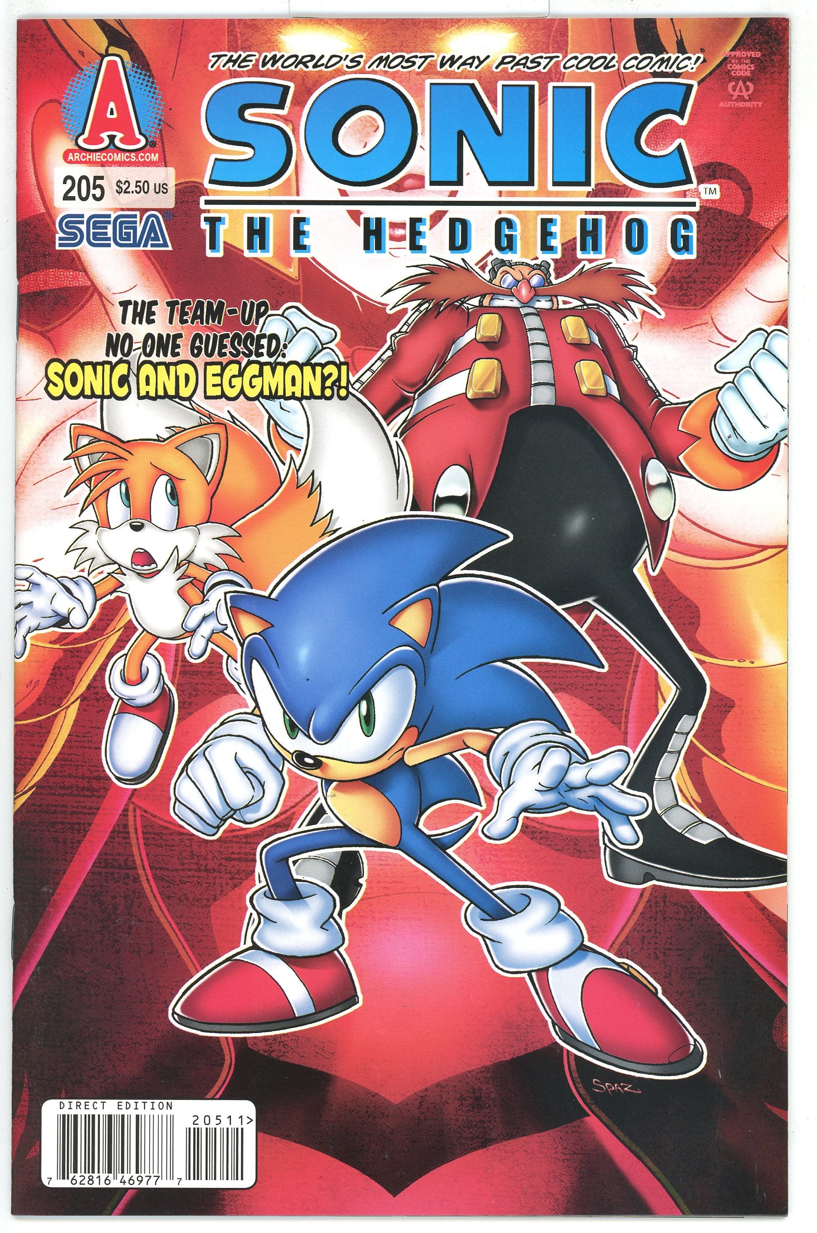 Sonic the Hedgehog (1993) #205