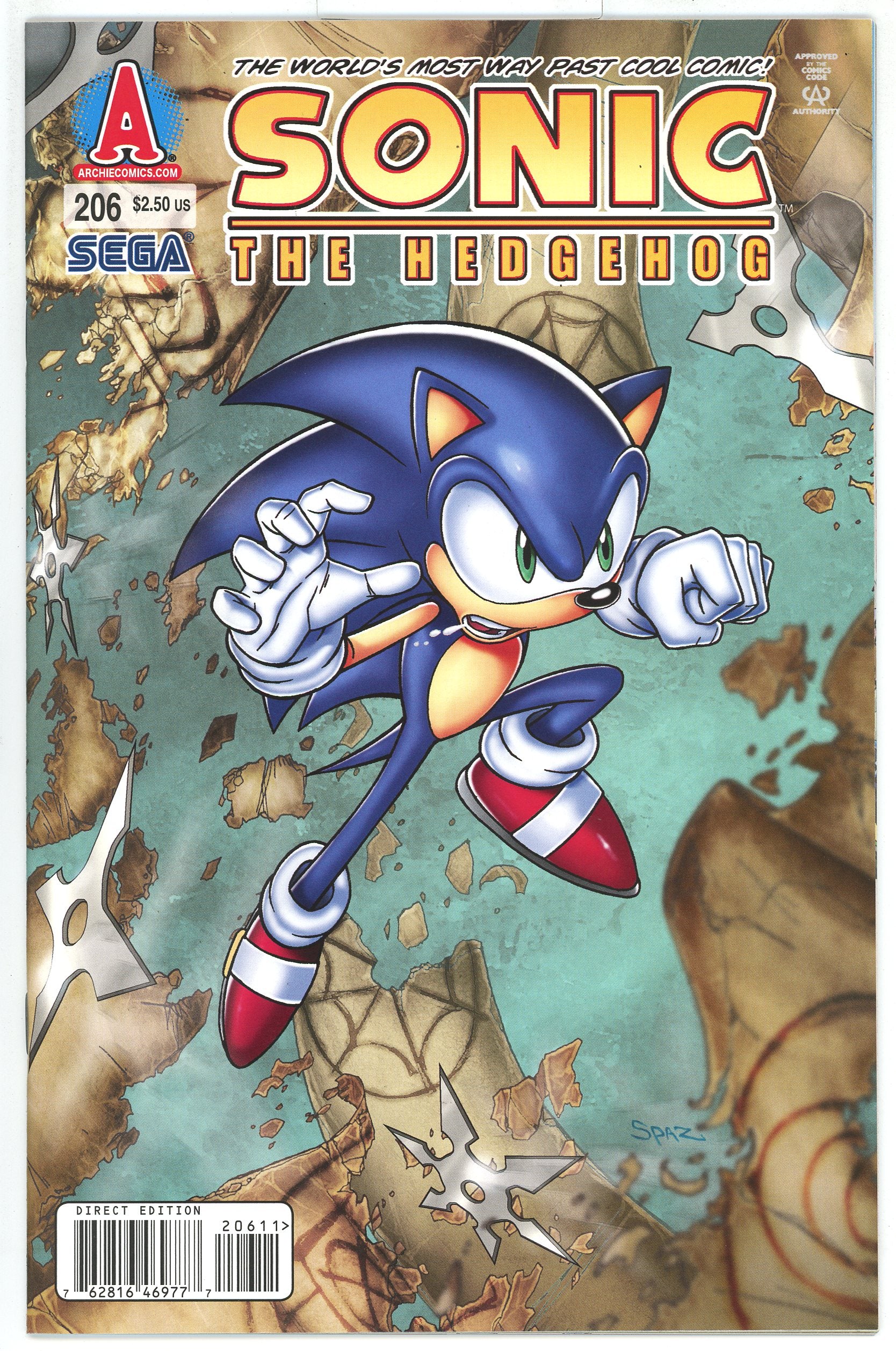 Sonic the Hedgehog (1993) #206