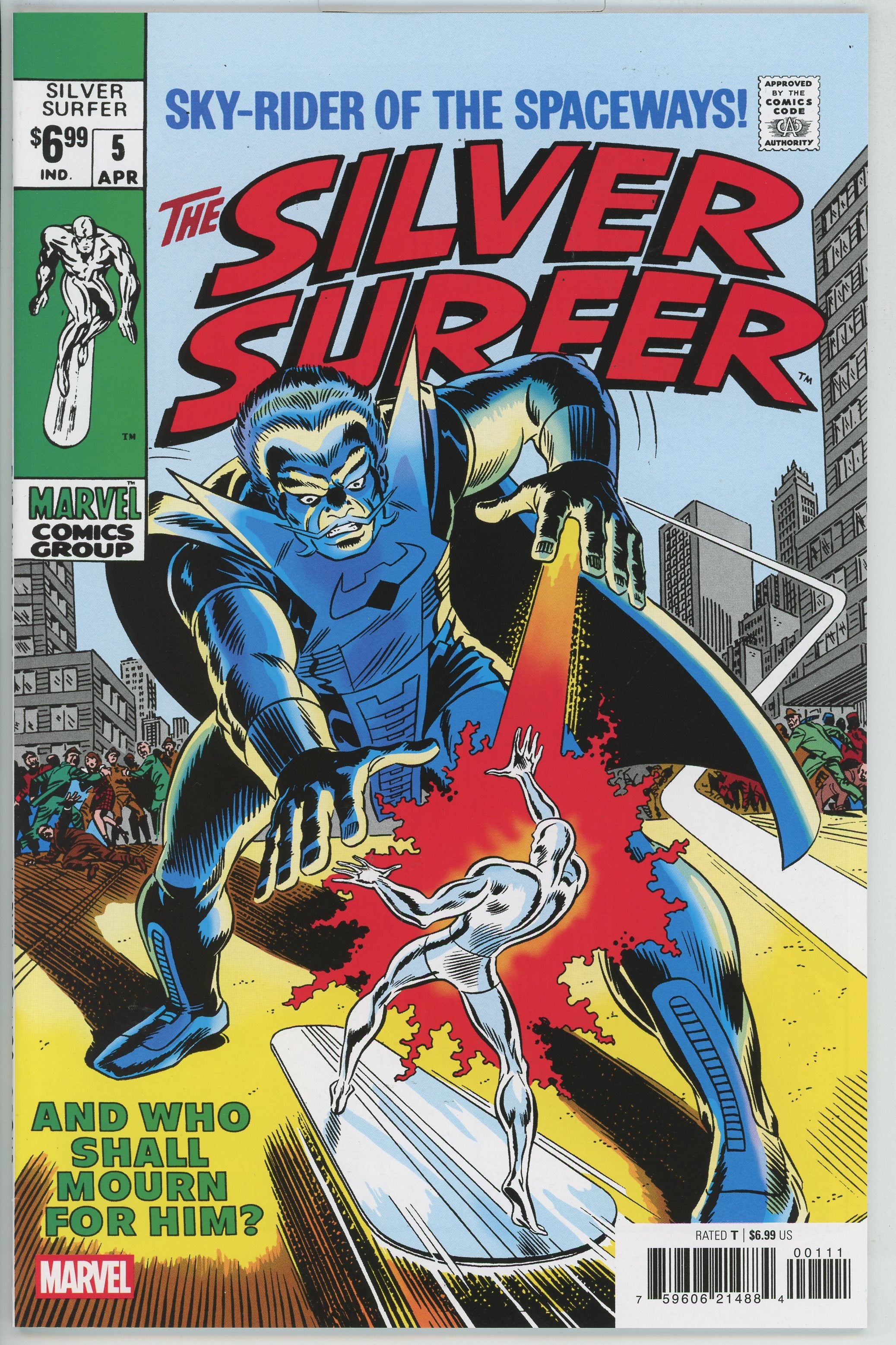 Silver Surfer Vol.1 Facsimile Edition #5