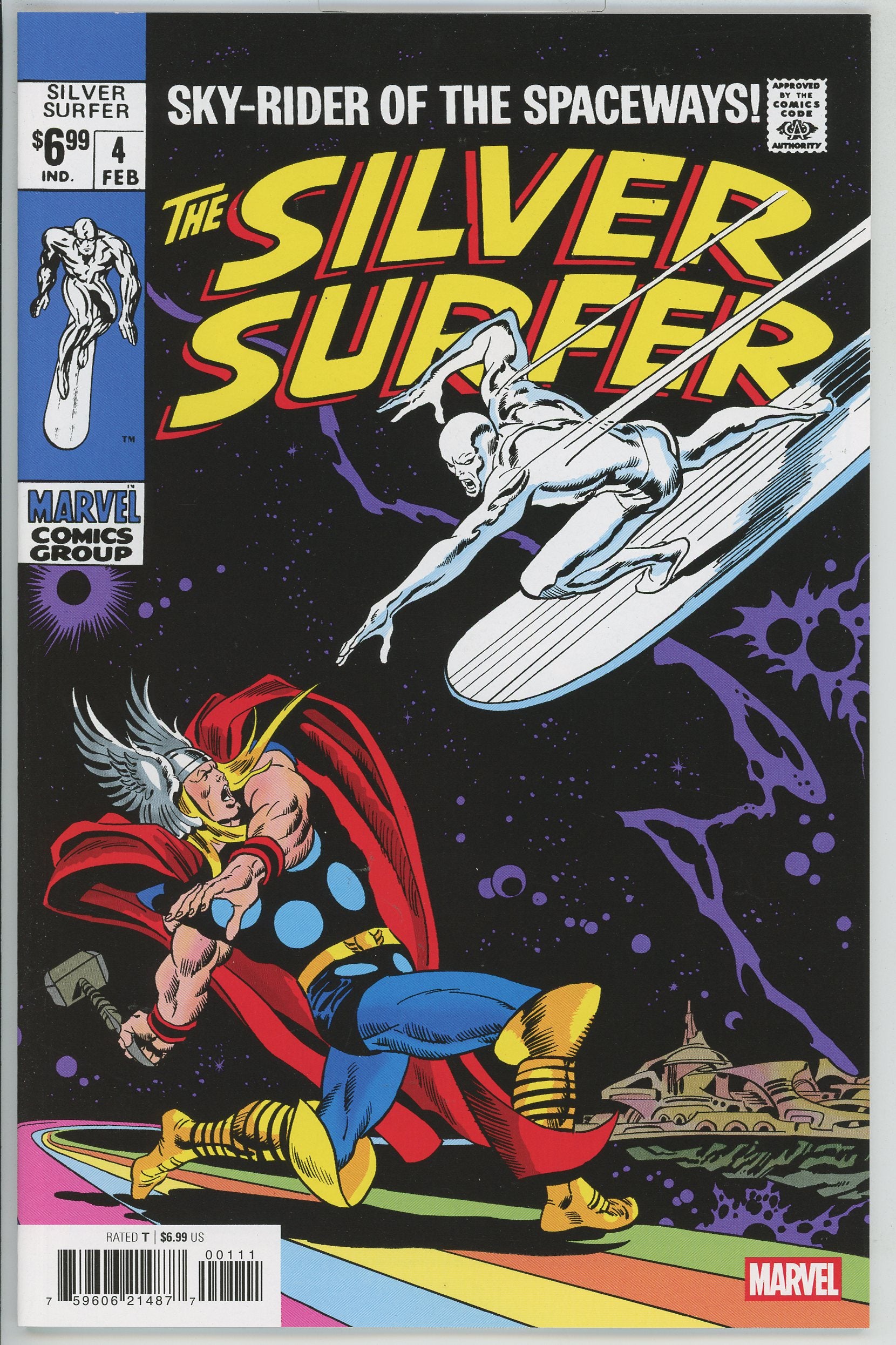 Silver Surfer Vol.1 Facsimile Edition #4