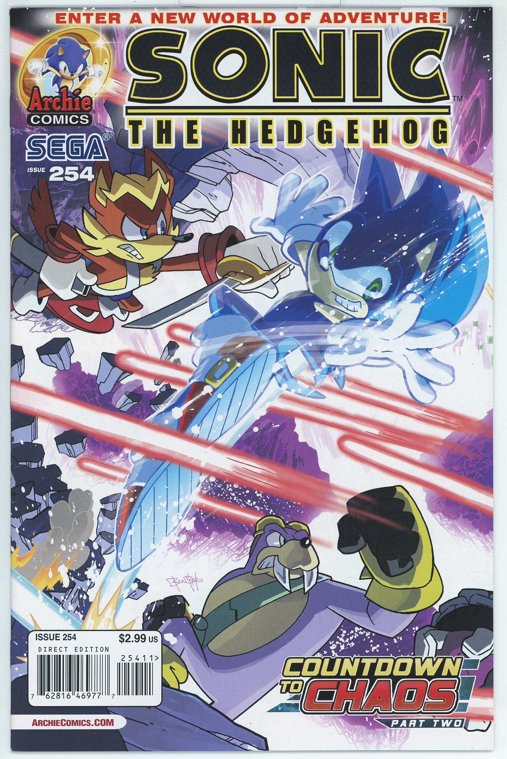 Sonic the Hedgehog (1993) #254