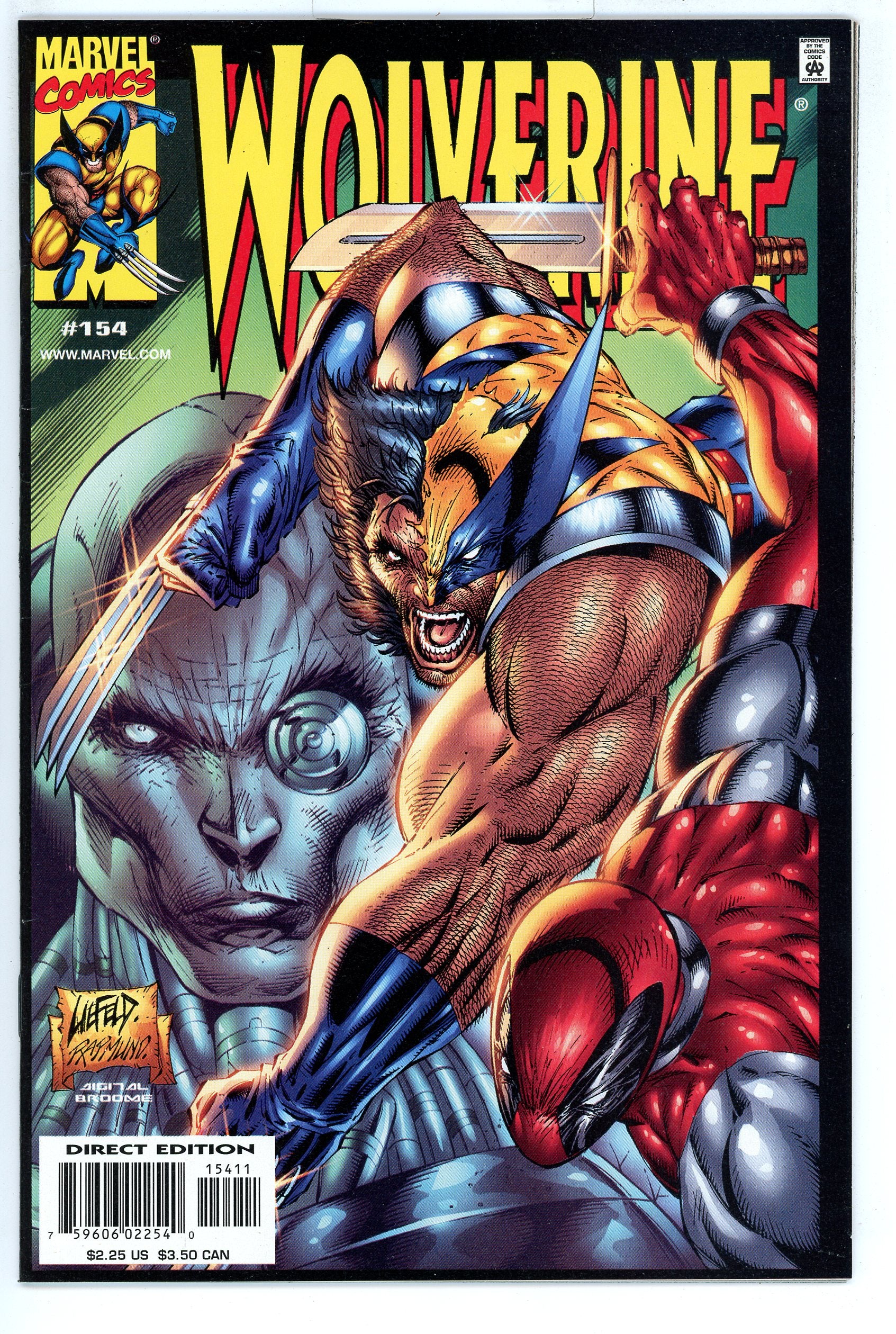 Wolverine Vol.1 #154