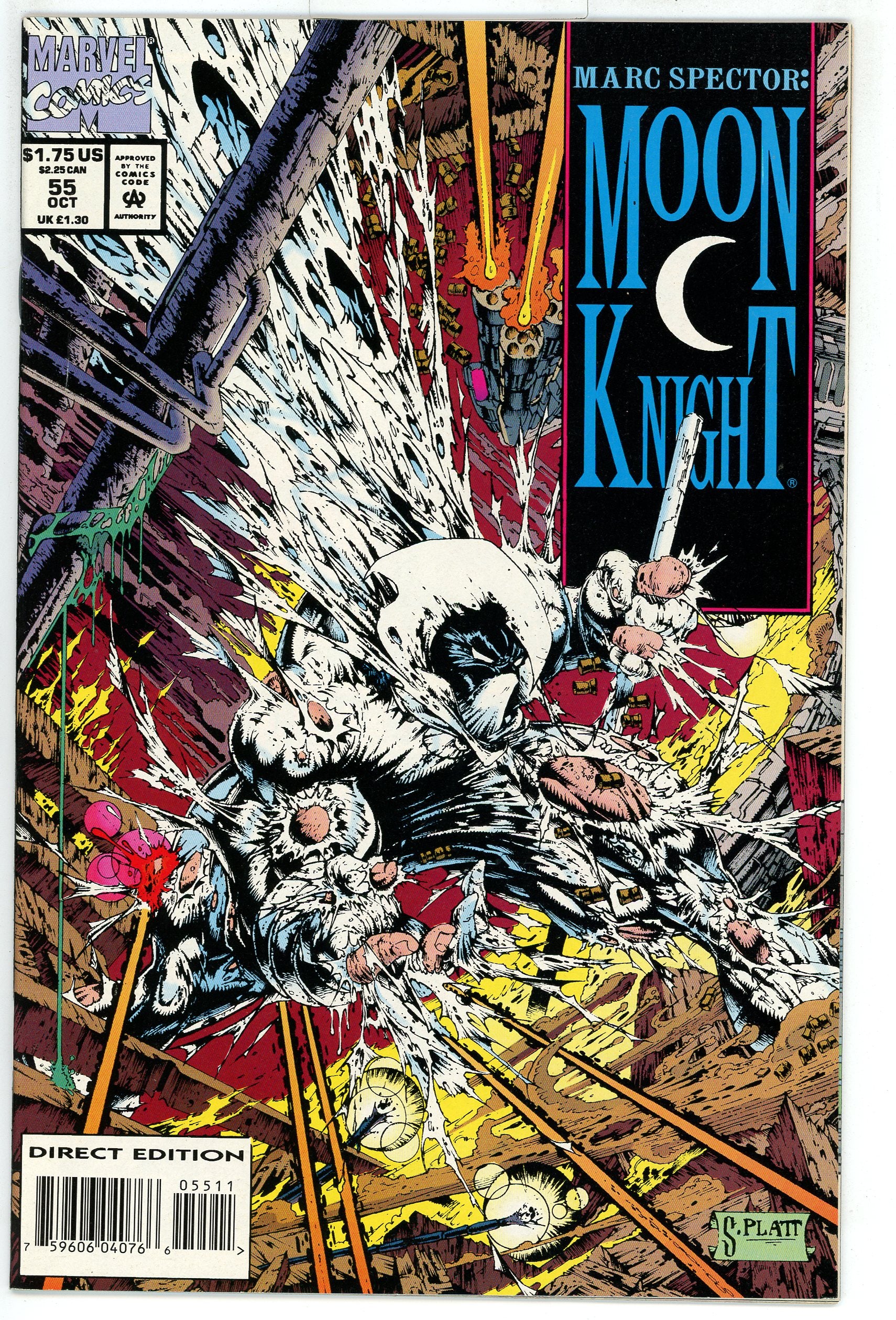 Marc Spector Moon Knight (1989) #55