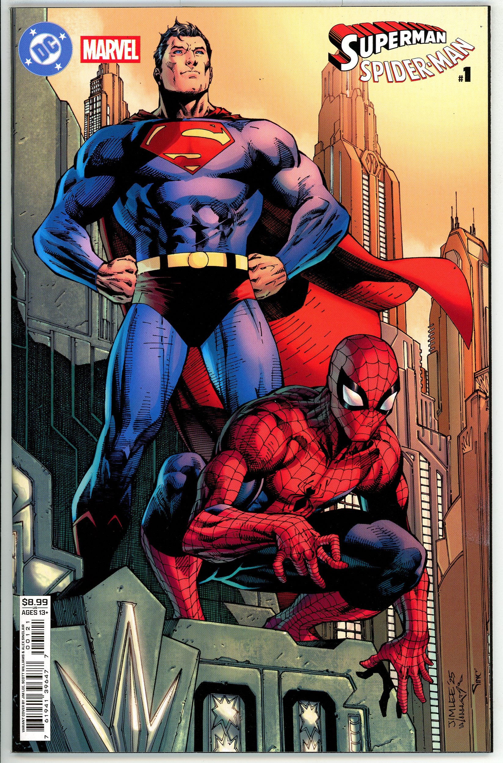 DC Marvel Superman Spider-Man (2026) #1