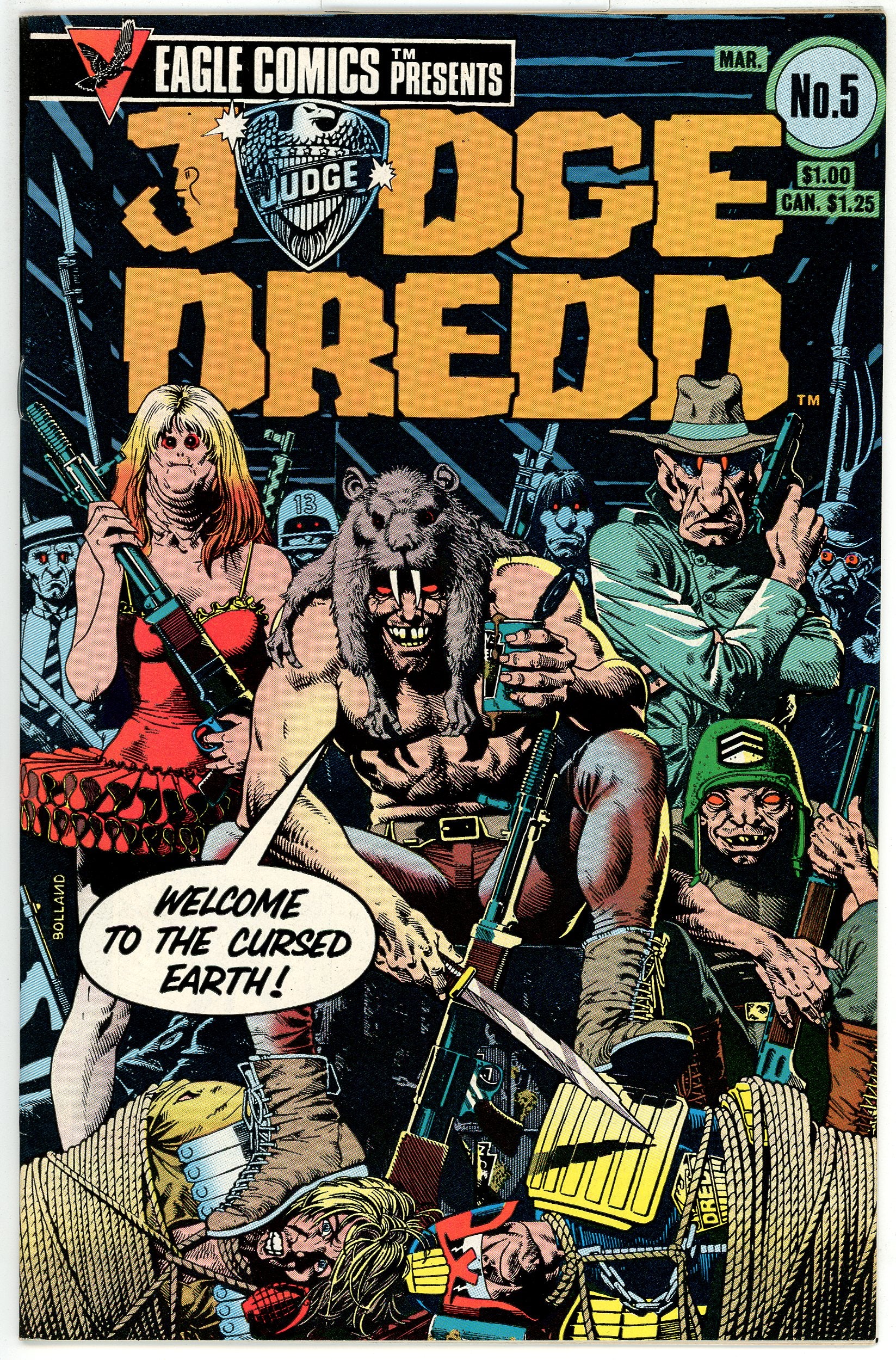 Judge Dredd (1983) #5