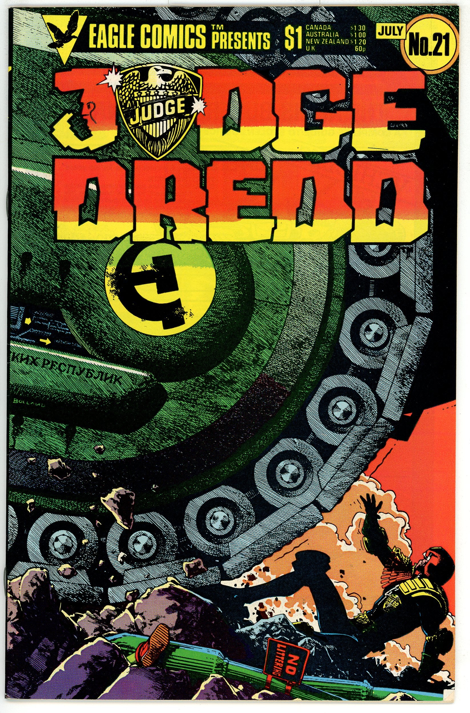 Judge Dredd (1983) #21