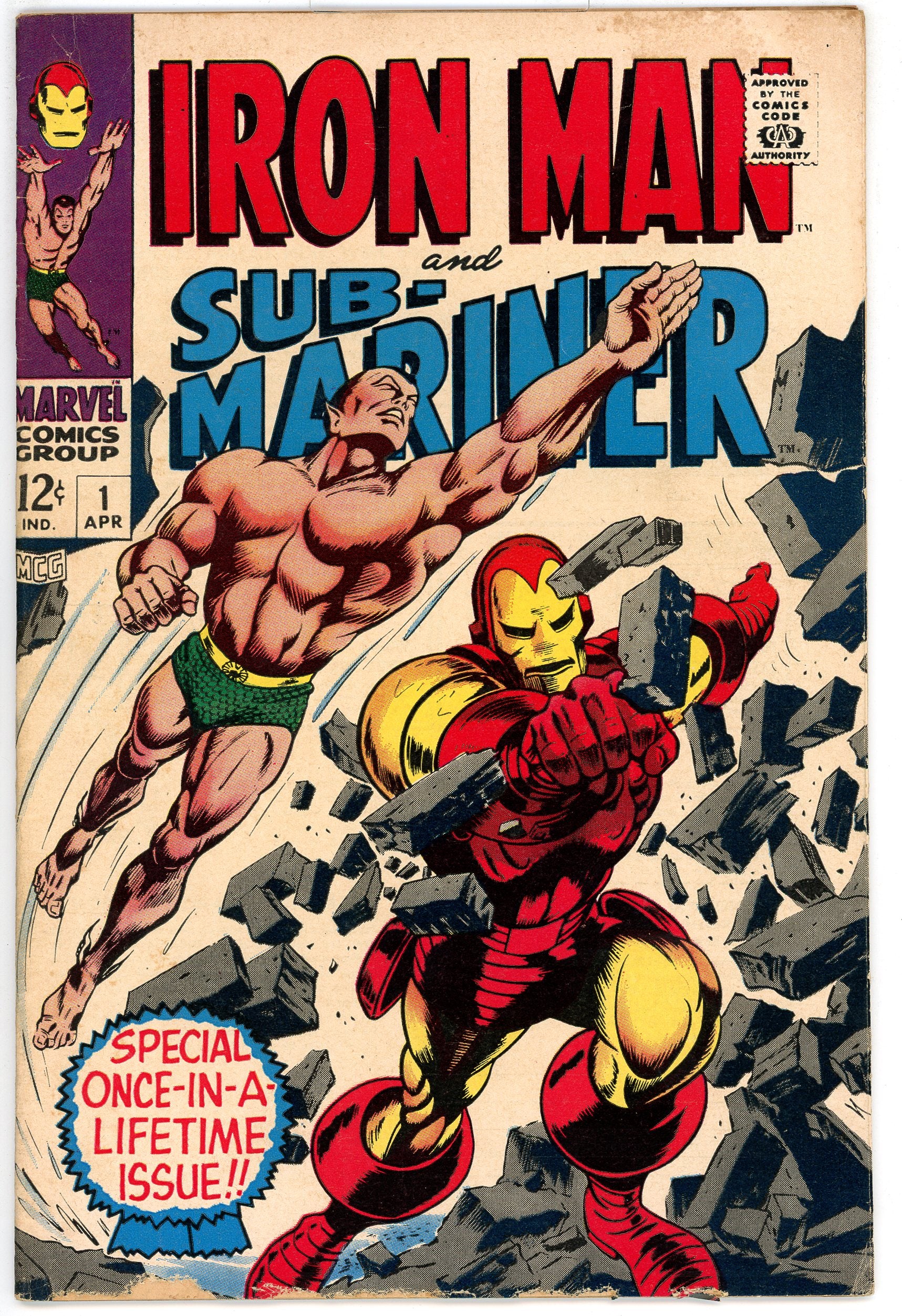 Iron Man and Sub-Mariner (1968) #1