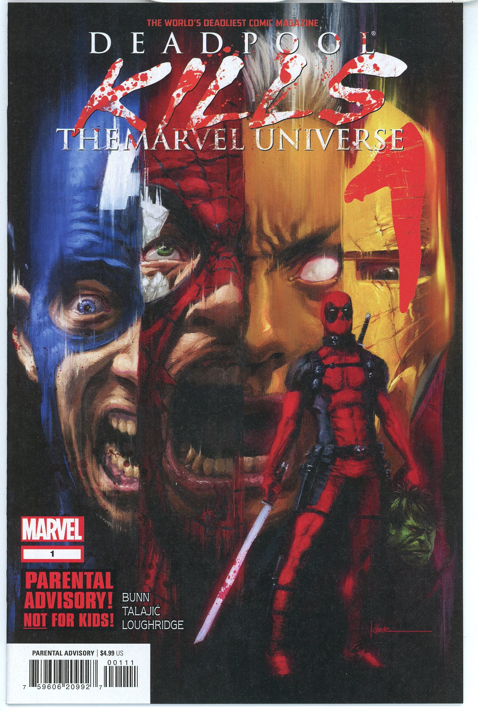 Deadpool Kills the Marvel Universe (2012) Facsimile Edition #1