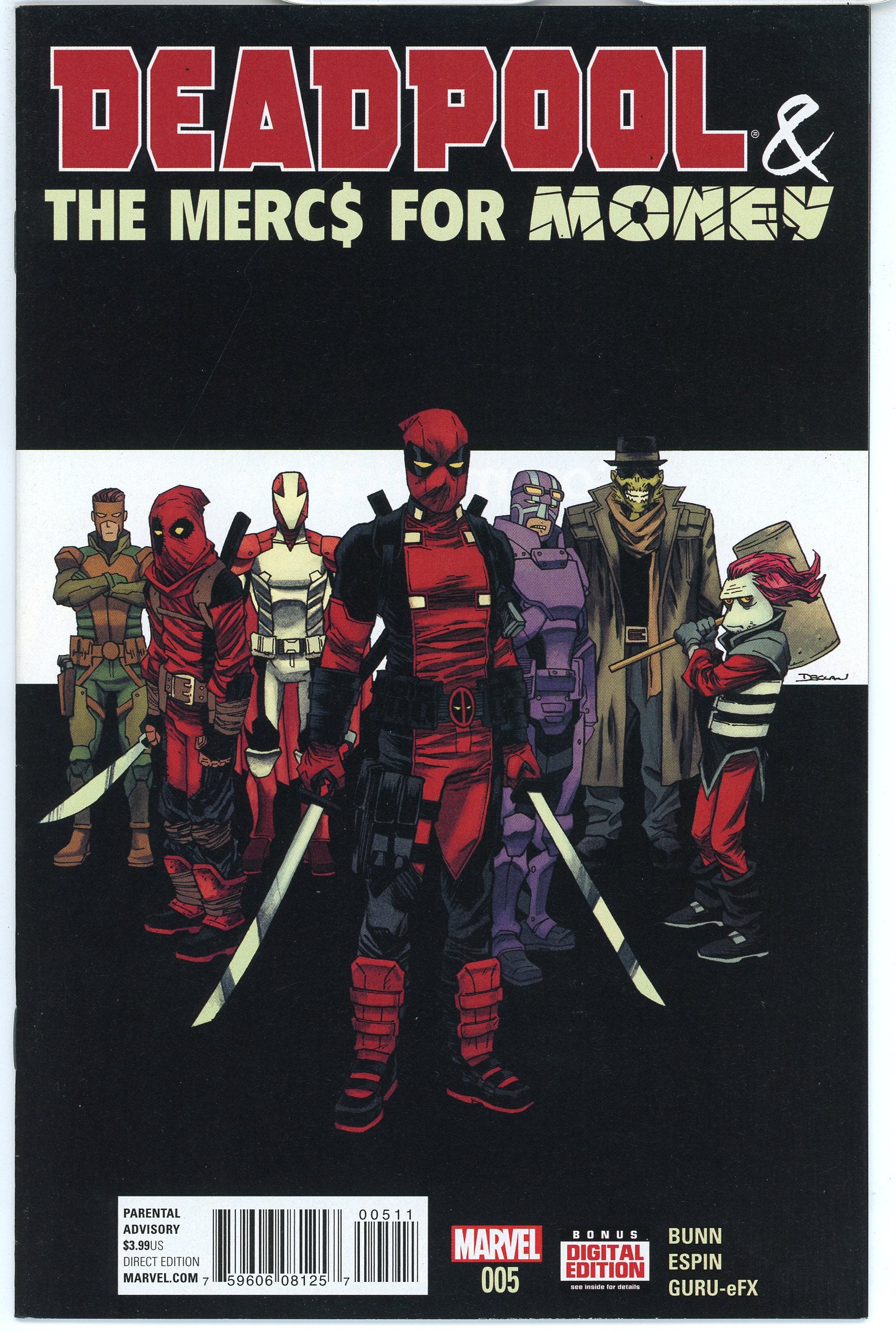 Deadpool and The Mercs for Money Vol.1 #5
