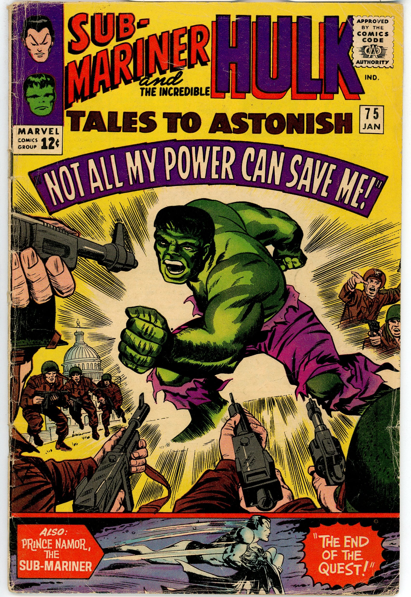 Tales to Astonish Vol.1 #75
