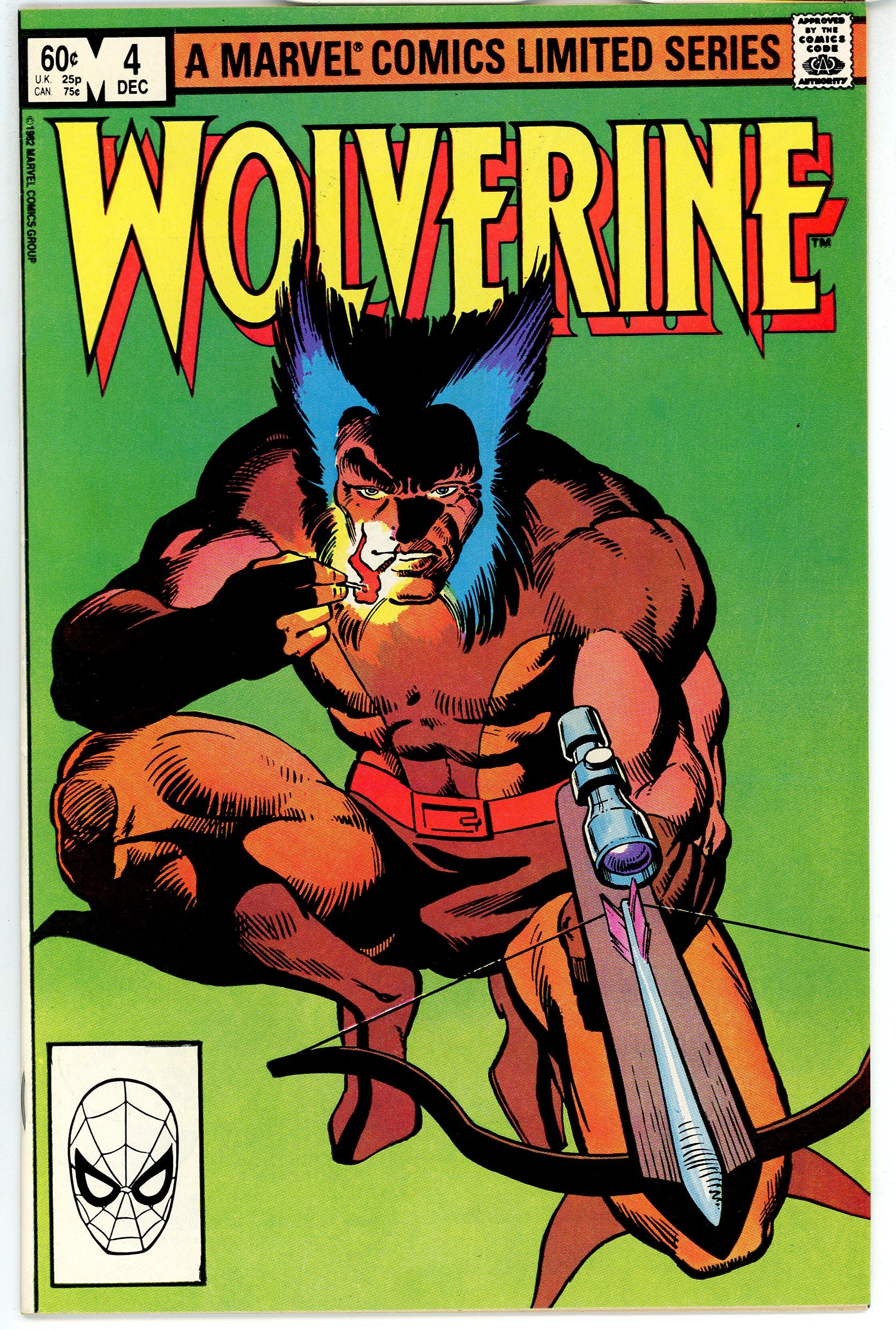 Wolverine (1982 Limited Series) #4