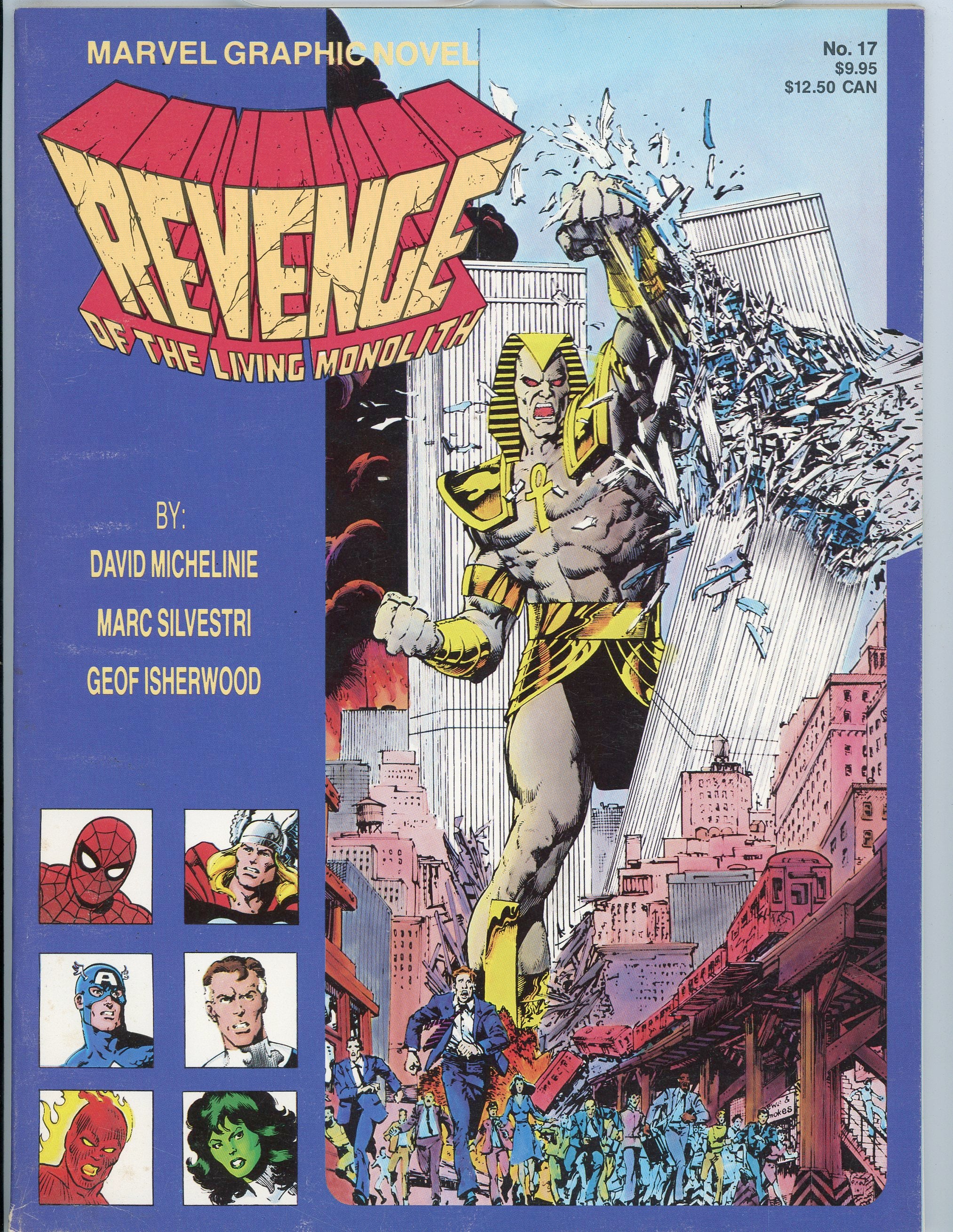 Revenge of the Living Monolith (1983 Marvel Graphic Novel) #17