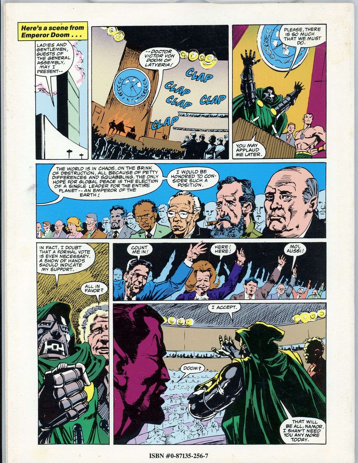 Emperor Doom (1983 Marvel Graphic Novel) #27