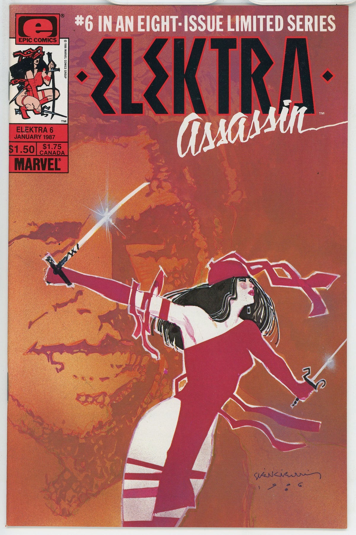 Elektra Assassin (1986) #6