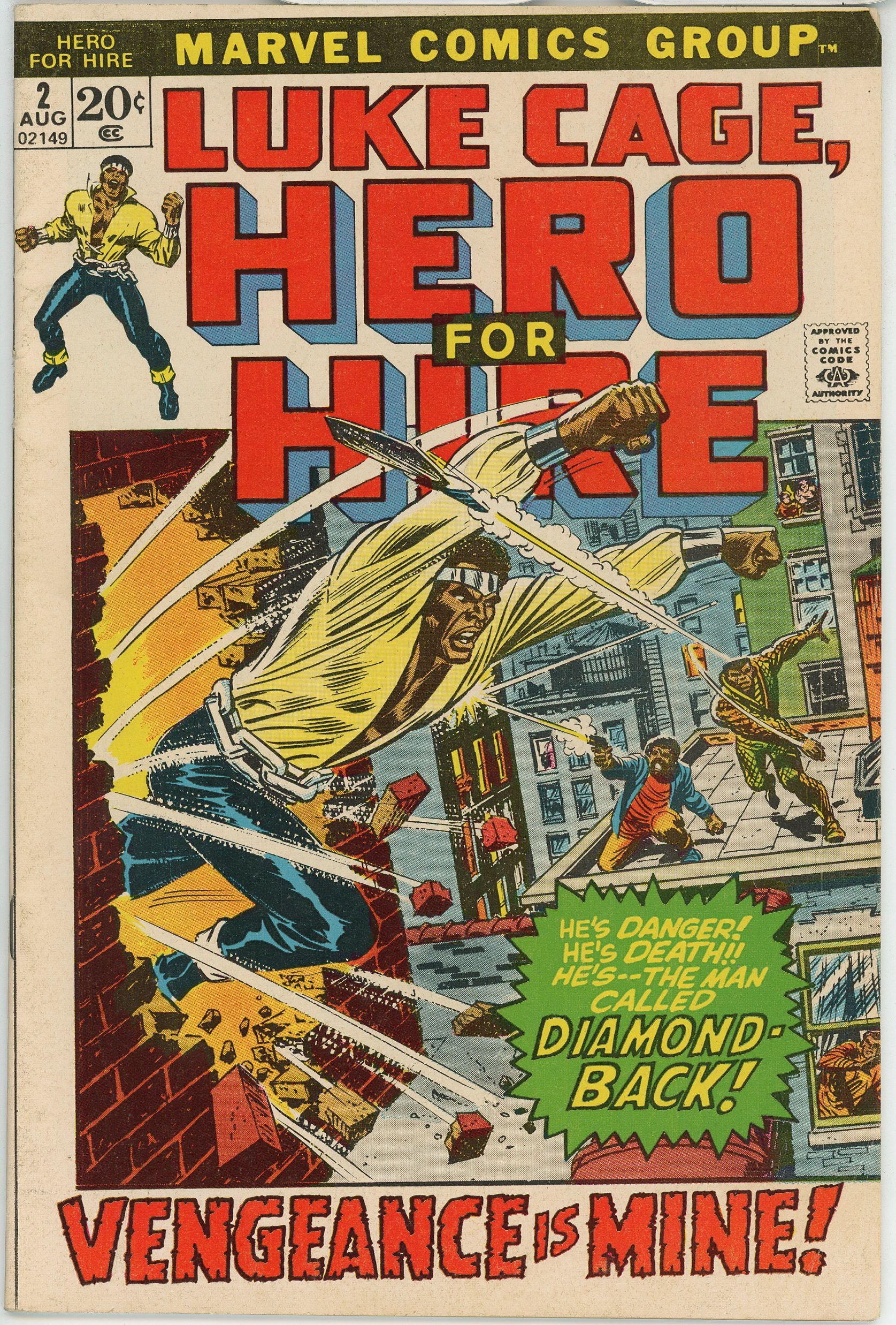 Power Man and Iron Fist (1972 Hero for Hire) #2