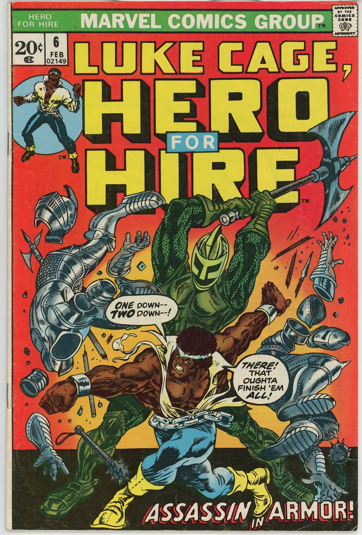 Power Man and Iron Fist (1972 Hero for Hire) #6