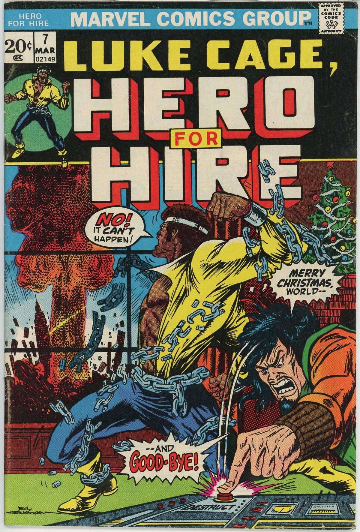 Power Man and Iron Fist (1972 Hero for Hire) #7
