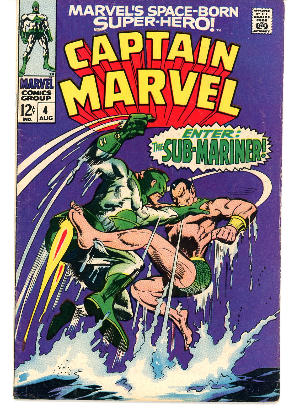 Captain Marvel Vol.1 #4