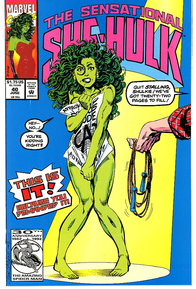 Sensational She-Hulk (1989) #40