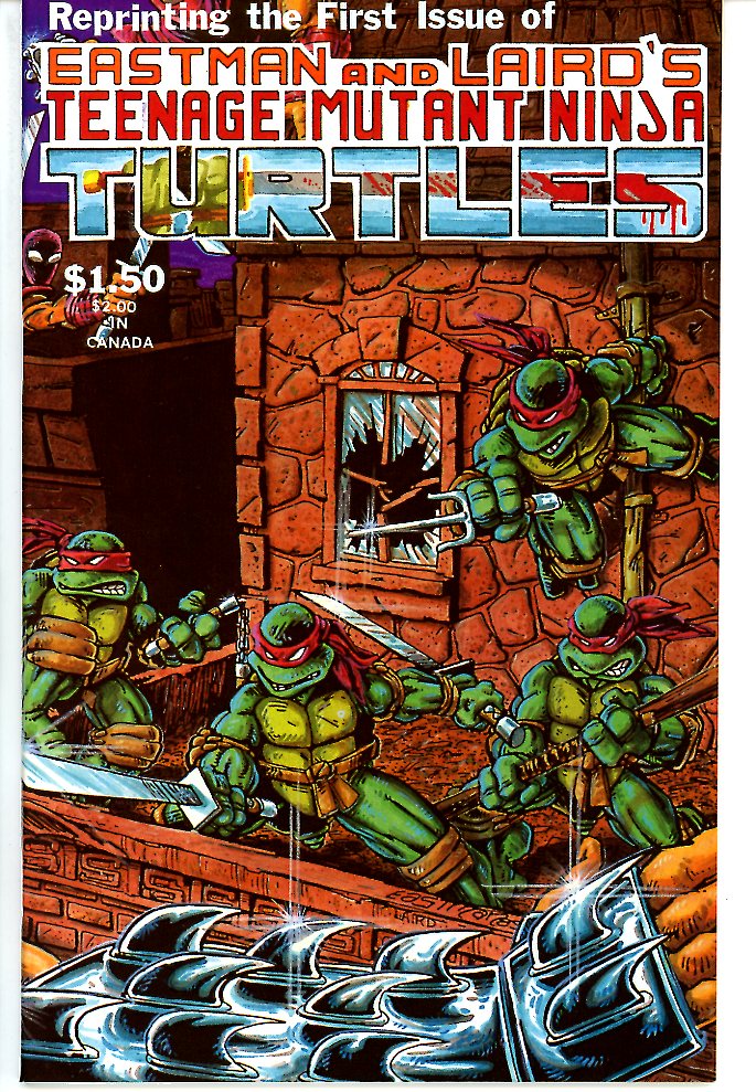 Teenage Mutant Ninja Turtles (1984) #1 Fourth Printing