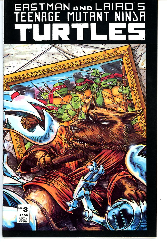 Teenage Mutant Ninja Turtles (1984) #3 Second Printing