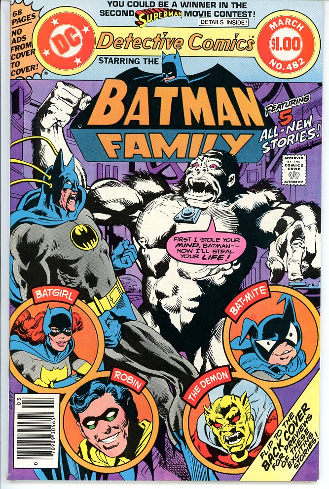 Detective Comics Vol.1 #482
