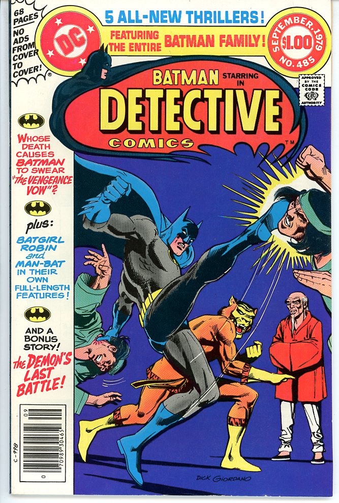 Detective Comics Vol.1 #485