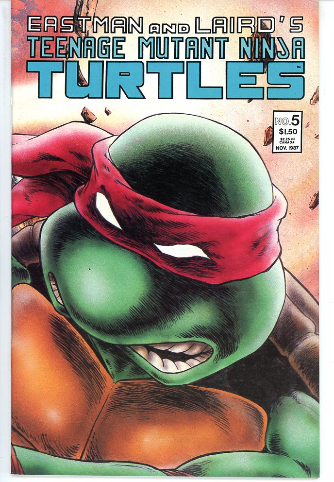 Teenage Mutant Ninja Turtles (1984) #5 Second Printing
