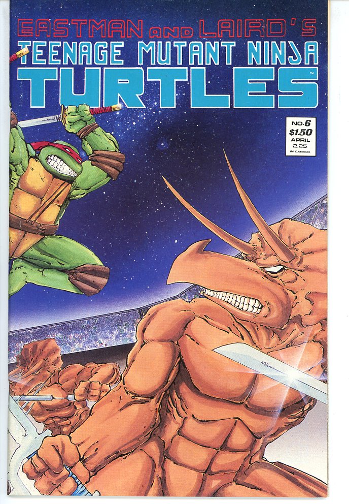 Teenage Mutant Ninja Turtles (1984) #6 Second Printing