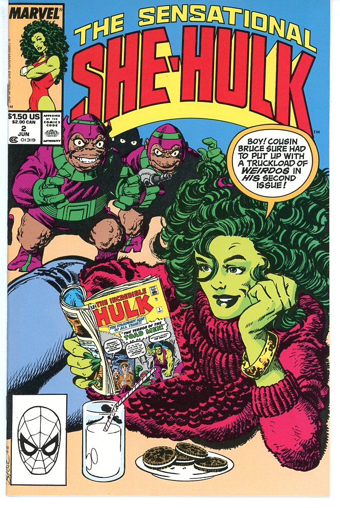 Sensational She-Hulk (1989) #2