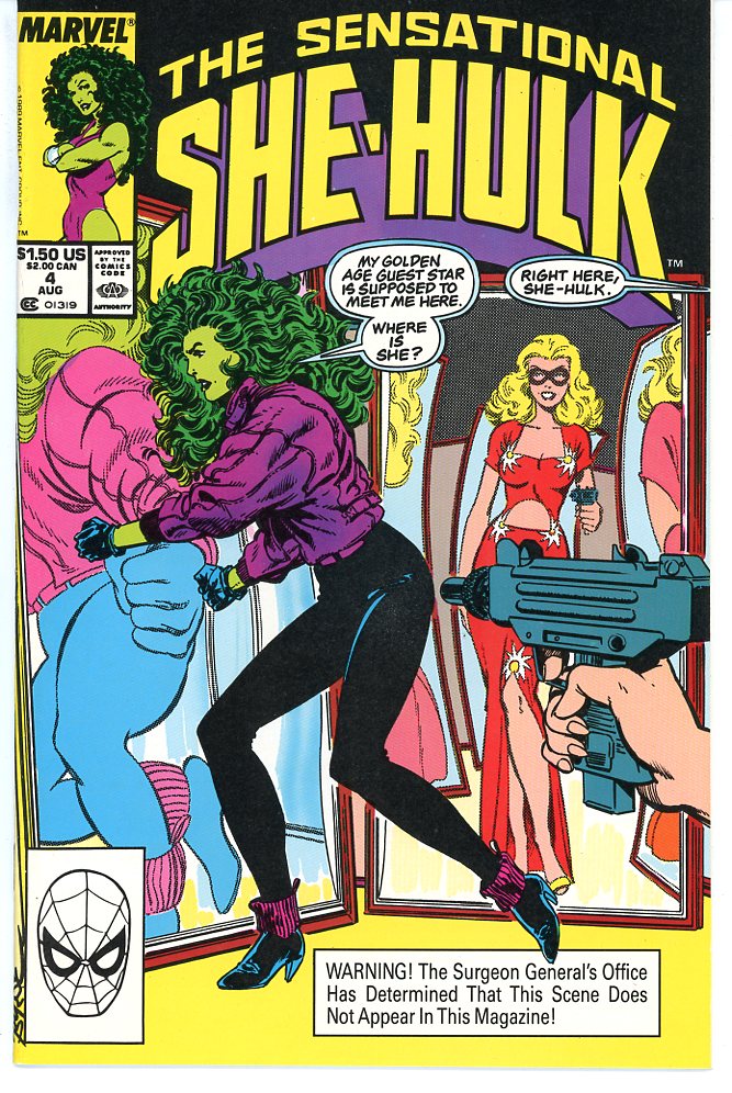 Sensational She-Hulk (1989) #4