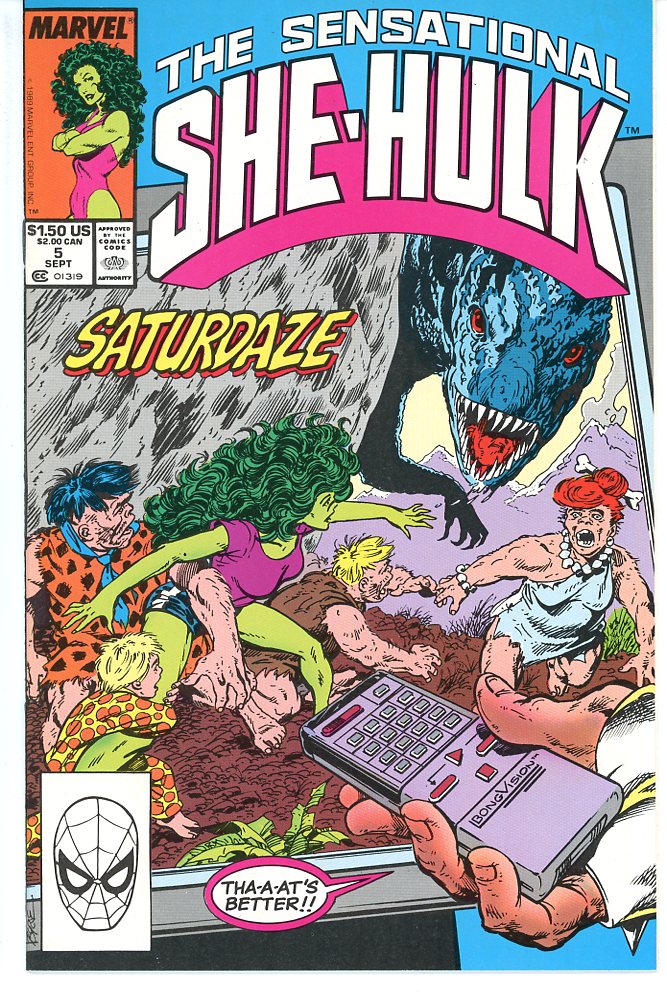Sensational She-Hulk (1989) #5