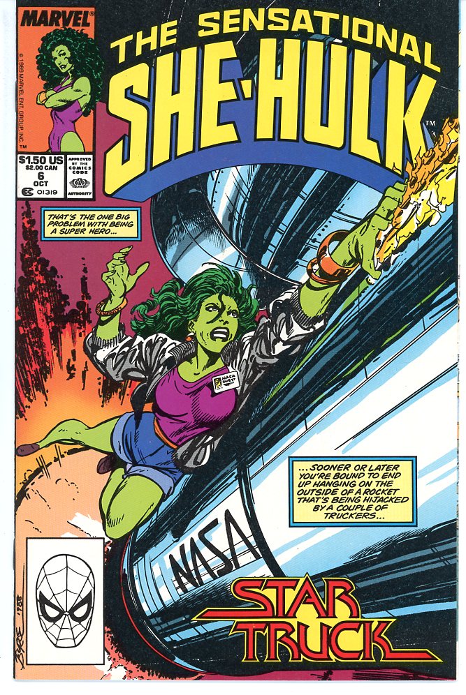 Sensational She-Hulk (1989) #6
