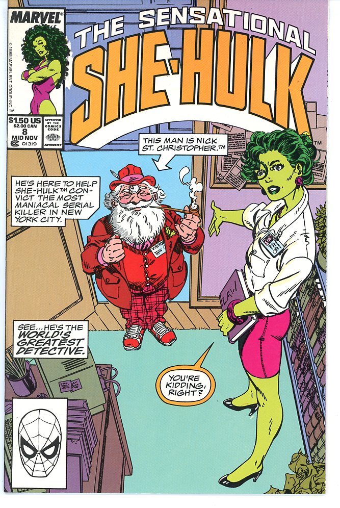 Sensational She-Hulk (1989) #8