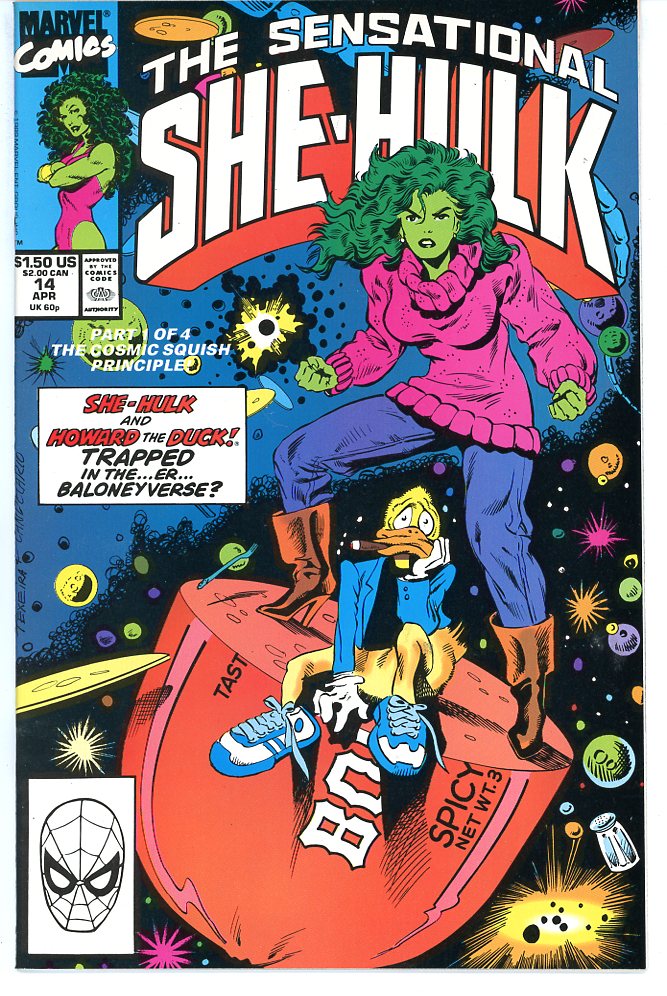 Sensational She-Hulk (1989) #14