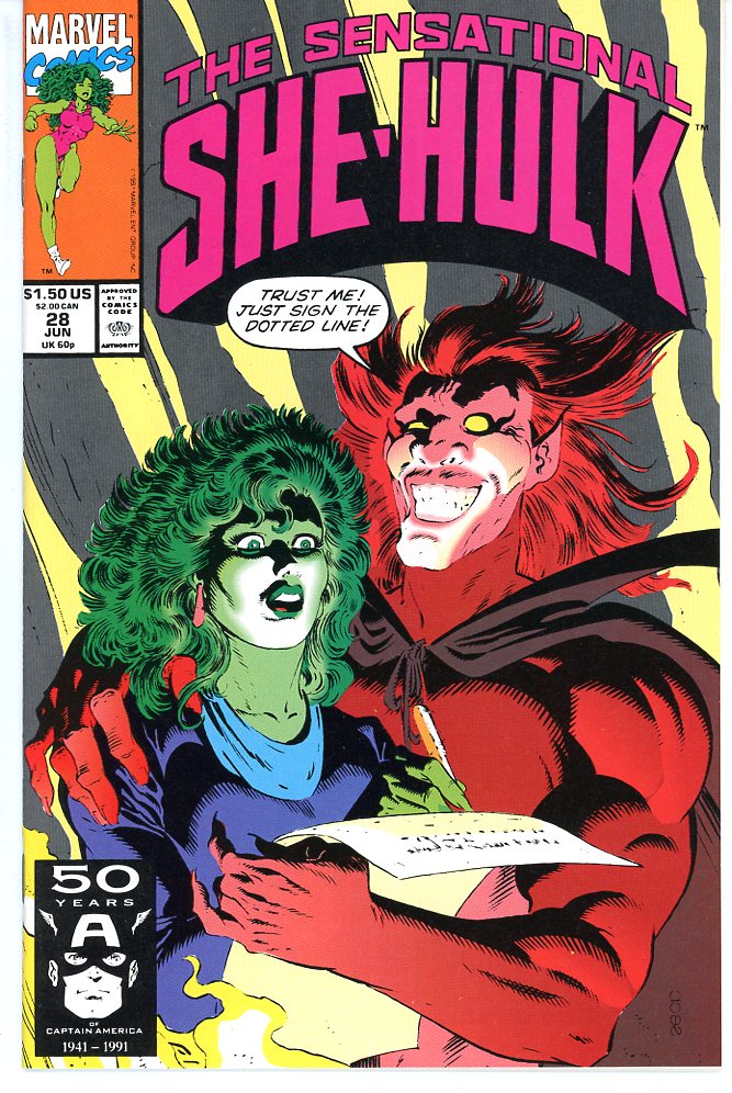 Sensational She-Hulk (1989) #28