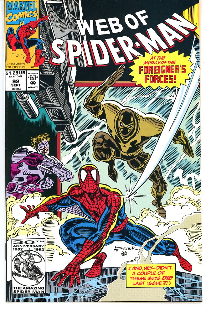 Web of Spider-Man Vol.1 #92