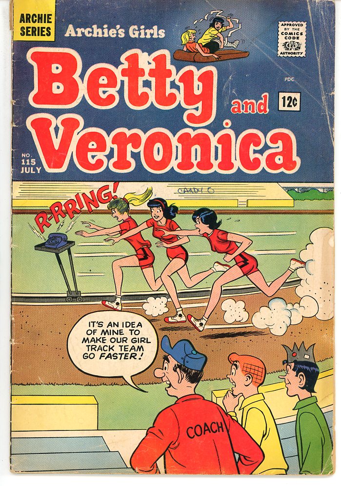 Archie's Girls Betty and Veronica (1951) #115