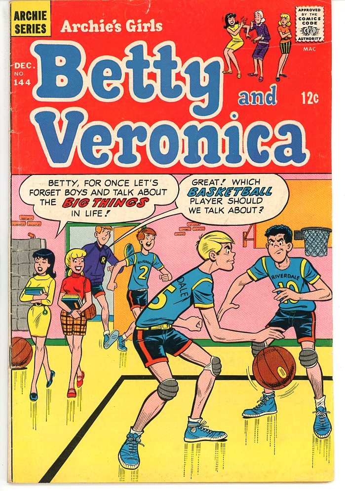 Archie's Girls Betty and Veronica (1951) #144