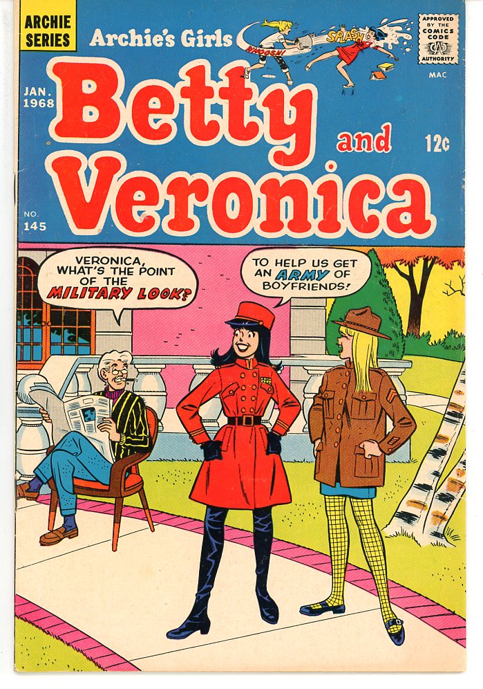 Archie's Girls Betty and Veronica (1951) #145